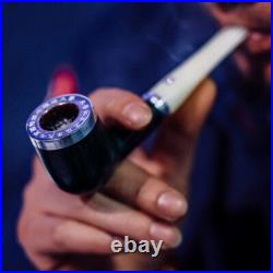 MUXIANG Briar Honey Bowl Pipe Wooden Billiard Tobacco Pipe Smooth Pipe Gift Box MUXIANG Briar Honey Bowl Pipe Wooden Billiard Tobacco Pipe Smooth Pipe Gift Box