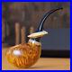 MUXIANG_Briar_Tobacco_Pipe_Handmade_Egg_Pipe_Smooth_Freehand_Pipe_Bent_Stem_01_squ