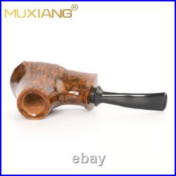 MUXIANG Briar Volcano Pipe Handmade Smooth Tobacco Pipe Wooden Smoking Pipe MUXIANG Briar Volcano Pipe Handmade Smooth Tobacco Pipe Wooden Smoking Pipe