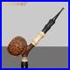 MUXIANG_Handmade_Briar_Cavalier_Pipe_Rustic_Freehand_Tobacco_Pipe_Ebonite_Stem_01_bwei