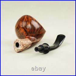 MUXIANG Handmade Briar Wood Freehand Ballerina Tobacco Pipe Smooth Ebonite Stem