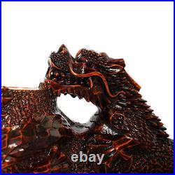 MUXIANG Handmade Freehand Pipe Briar Wooden Tobacco Pipe Dragon Pipe Unsmoked
