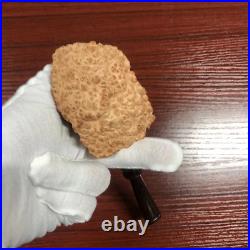 MUXIANG Rustic Briar High-end Freehand Volcano Pipe Handmade Wooden Tobacco Pipe
