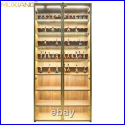 MUXIANG Tobacco Pipe Cabinet Smoking Pipe Collection Rack Stand Hold 72 Pipes