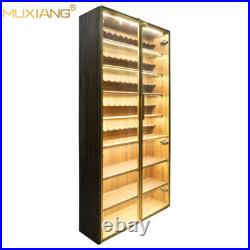 MUXIANG Tobacco Pipe Cabinet Smoking Pipe Collection Rack Stand Hold 72 Pipes