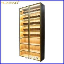 MUXIANG Tobacco Pipe Cabinet Smoking Pipe Collection Rack Stand Hold 72 Pipes