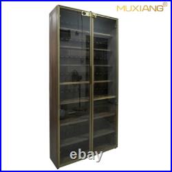 MUXIANG Tobacco Pipe Cabinet Smoking Pipe Collection Rack Stand Hold 72 Pipes