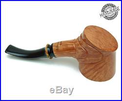 Malaysian Carved Plateaux Briar Smoking Pipe By Johnsson Osl (award Winning)