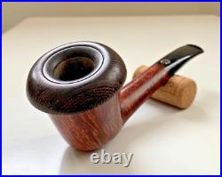 Mark Tinsky Mocha Calabash w Wenge & Ebony Christmas 2020 (3 Star) Tobacco Pipe