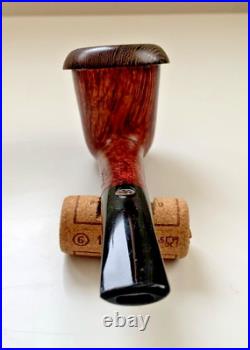 Mark Tinsky Mocha Calabash w Wenge & Ebony Christmas 2020 (3 Star) Tobacco Pipe