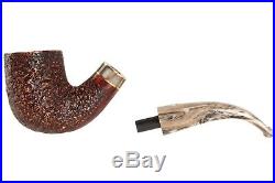 Mastro De Paja Cinque Terre 200 Tobacco Pipe Rustic Bent Billiard