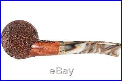 Mastro De Paja Cinque Terre 300 Tobacco Pipe Rustic Bent Rhodesian
