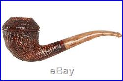 Mastro De Paja Pompei 300 Tobacco Pipe -Sandblast Bent Rhodesian
