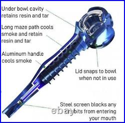 Maze-x Smoking Pipe Advanced Cooling And Filtering Technology