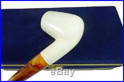 Meerschaum Pipe Classic Handmade With Case White-ish Tobacco Pipe