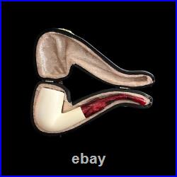 Meerschaum Pipe handmade smoking tobacco pipe 9mm filter or standart unsmoked