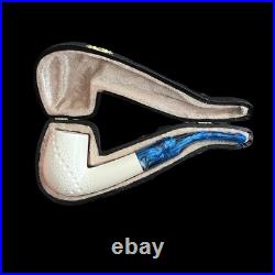 Meerschaum Pipe handmade smoking tobacco pipe unsmoked block meerschaum pipe wit