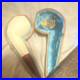 Meerschaum_Poker_Tobacco_Pipe_White_Bowl_Amber_Brown_Stem_with_Fitted_Case_01_bb