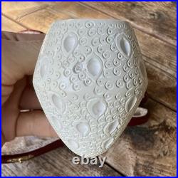 Meerschaum Teardrop Extra Tall Lattice Finish Bulldog Tobacco Pipe by Paykoc