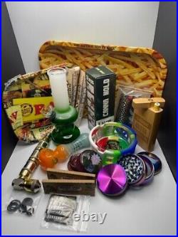 Mega Tobacco Smoking Kit Gift Set Value Pack WOW LQQK $129.95 Shipping Included