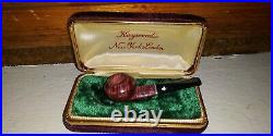 Miniature Kaywoodie 2 Salesman Sample Smoking Pipe In Case Never Used