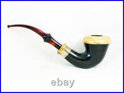 Morta pipe VOLKAN Alberto Paronelli Morta Calabash shape Tobacco Pipe pfeife