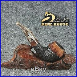 Mr. BALANDIS original Handmade Tobacco Briar wood smoking pipe MARCAN Nussbrown