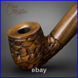 Mr. Brog HAND MADE WOODEN SMOKING EXTRA LARGE GIFT PIPE TOBACCO Qbryk Olive