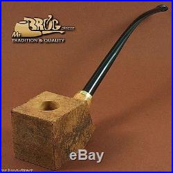 Mr. Brog Tobacco Pipe Briar Wood Block BBD Pre Drilled Beginner DIY Kit