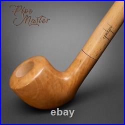 Mr. Brog WOODEN TOBACCO SMOKING PIPE Lotr Gandalf Hobbit 150 CHURCHWARDEN 14 Na