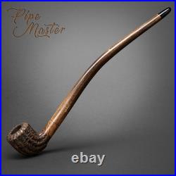 Mr. Brog WOODEN TOBACCO SMOKING PIPE Lotr Gandalf Hobbit 150 CHURCHWARDEN 14 R2