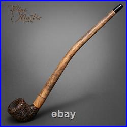 Mr. Brog WOODEN TOBACCO SMOKING PIPE Lotr Gandalf Hobbit 150 CHURCHWARDEN Briar