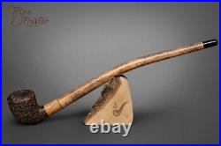 Mr. Brog WOODEN TOBACCO SMOKING PIPE Lotr Gandalf Hobbit 150 CHURCHWARDEN Briar