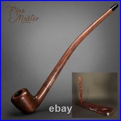 Mr. Brog WOODEN TOBACCO SMOKING PIPE Lotr Gandalf Hobbit 151 CHURCHWARDEN 14 Br