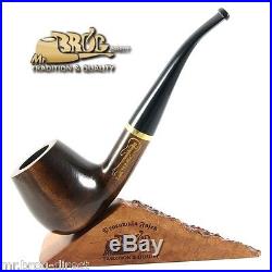 Mr. Brog original smoking pipe Rock`n`Roll Brown classic Hand made