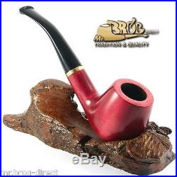 Mr. Brog original smoking pipe Rock`n`Roll Pink classic Hand made