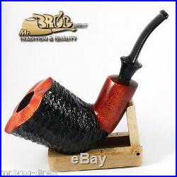 Mr. Brog original smoking pipe XL teak SW carved GIANT HAND MADE in EUROPE