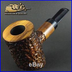 Mr. Brog original smoking pipe nr. 301 Cherrywood marven limited Hand made