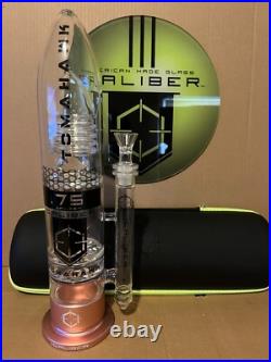 NEW 16 Caliber Glass Water Pipe USA Made Hookah Tall Thick Heavy Sturdy COPPER