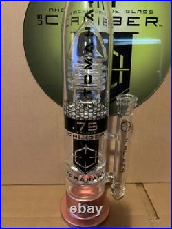 NEW 16 Caliber Glass Water Pipe USA Made Hookah Tall Thick Heavy Sturdy COPPER