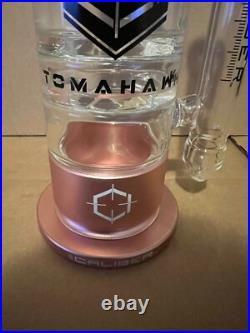 NEW 16 Caliber Glass Water Pipe USA Made Hookah Tall Thick Heavy Sturdy COPPER