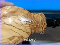 NEW! Arkhaos Olivewood Volcano Tobacco Smoking Pipe