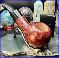 NEW & UNSMOKED. MARK TINSKY 2016 WALNUT Bent Tomato 6? Briar Tobacco Pipe