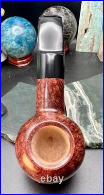 NEW & UNSMOKED. MARK TINSKY 2016 WALNUT Bent Tomato 6? Briar Tobacco Pipe