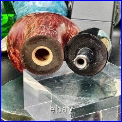 NEW & UNSMOKED. MARK TINSKY 2016 WALNUT Bent Tomato 6? Briar Tobacco Pipe