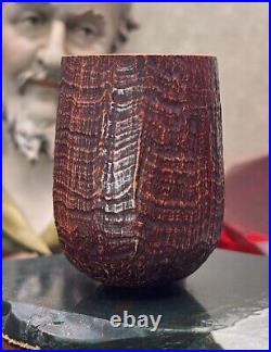 NEW & Unsmoked. Handmade PASCUCCI Canadian SITTER Superior Briar Tobacco Pipe