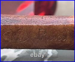 NEW & Unsmoked. Handmade PASCUCCI Canadian SITTER Superior Briar Tobacco Pipe