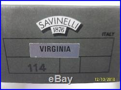 NEW VINTAGE Savinelli VIRGINIA 114 KS Tobacco Pipe with original box, pouch