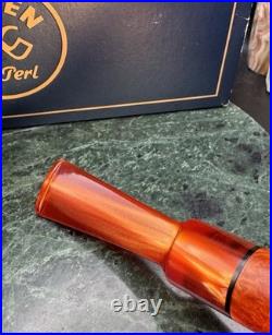 NIB. Unsmoked. VAUEN 5130 LEOPOLD Bent Poker- Sitter (9mm) Tobacco Pipe (DE)