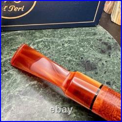 NIB. Unsmoked. VAUEN 5130 LEOPOLD Bent Poker- Sitter (9mm) Tobacco Pipe (DE)